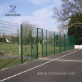 Galvanized Wire Mesh Fencing High Security Twin Wire 8/6/8 Double Wire Fence Factory